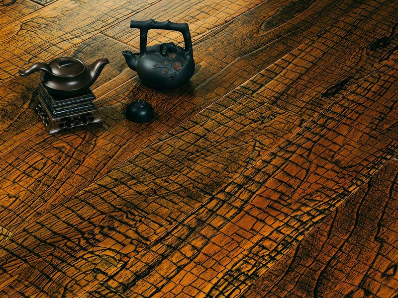贝亚克·青花瓷地板 多层实木复合榆木浮雕系列_9