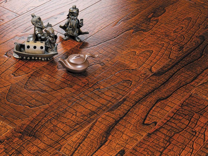 贝亚克·青花瓷地板 多层实木复合榆木浮雕系列_10