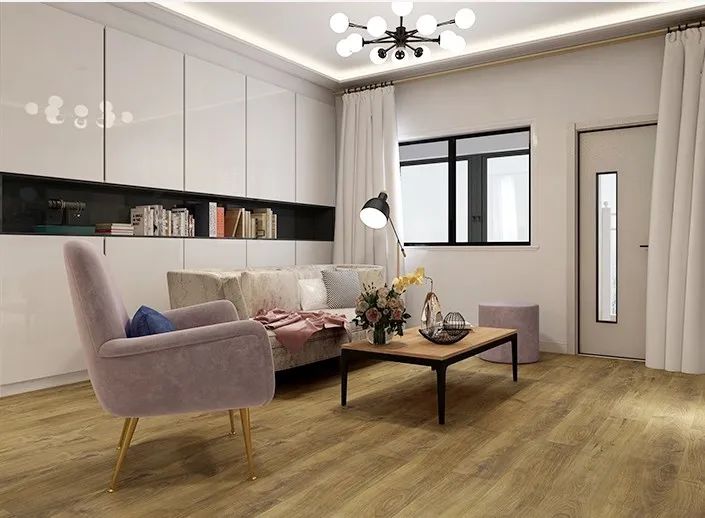 扬子地板|客厅铺木地板 原来有这么多好处单身公寓装修??！