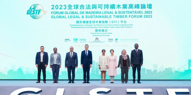 2023全球合法与可持续木业高峰论坛在澳门举行